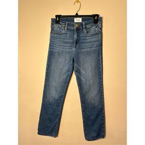 Frame Denim Le High Straight Jeans sz 27